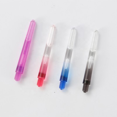 Colorful Transparent Plastic Dart Shafts