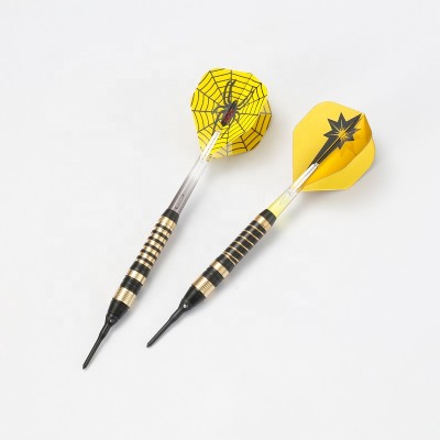 Copper Tip Transparent Plastic Shaft Darts